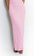 Load image into Gallery viewer, PINK TEXTURED SKIRT