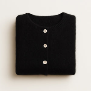 Short Sleeve Mohair Cardigan