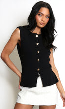 Load image into Gallery viewer, Black Waistcoat