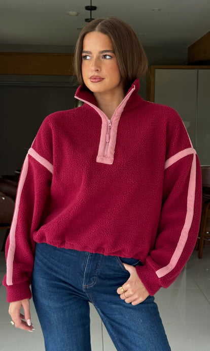 Lulu Fleece Berry