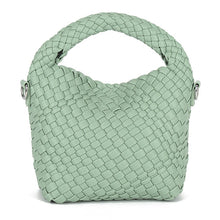 Load image into Gallery viewer, Woven Mini Handbag - Green