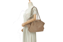 Load image into Gallery viewer, Brown Faux Suede Bag