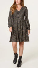 Load image into Gallery viewer, Ditsy Floral Mini Dress
