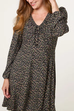 Load image into Gallery viewer, Ditsy Floral Mini Dress