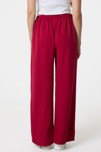 Load image into Gallery viewer, Wine Wide Leg Trouser