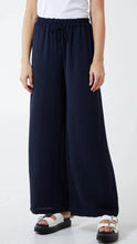Load image into Gallery viewer, Navy Wide Leg Trouser