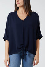 Load image into Gallery viewer, V-Neck Tie Hem Tops