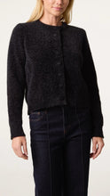 Load image into Gallery viewer, Black Soft Fluffy Cardigan