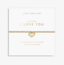 Load image into Gallery viewer, Golden Glow A Little &#39;I Love You&#39; Bracelet