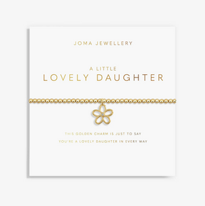 Golden Glow A Little 'Lovely Daughter' Bracelet