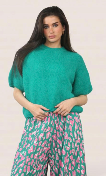 Short Sleeve Mohair