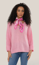 Load image into Gallery viewer, Long Sleeve V Neck Mohair Jumper