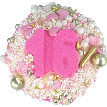 Load image into Gallery viewer, 16 Birthday Babe Glow Up Bath Bomb &amp; Candle Duo