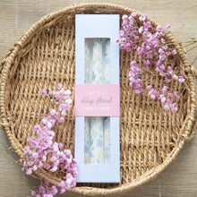Load image into Gallery viewer, Set of 3 Ditsy Floral Taper Candles