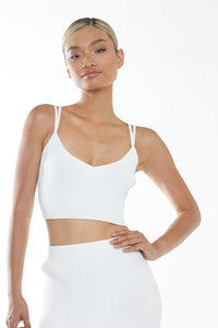 Glamorous White Crop Top
