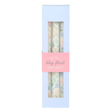 Load image into Gallery viewer, Set of 3 Ditsy Floral Taper Candles