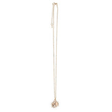 Load image into Gallery viewer, Sun Necklace on Birthday Card