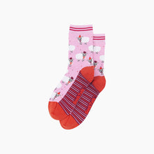 Load image into Gallery viewer, Party Sheep Women's Bamboo Socks in Pink: UK 3-7 | EU 36-40 | US 5-9