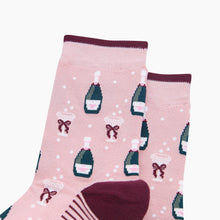 Load image into Gallery viewer, Champagne Women's Bamboo Socks in Soft Pink: UK 3-7 | EU 36-40 | US 5-9