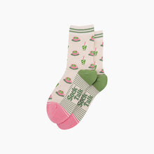 Load image into Gallery viewer, Matcha Tea Bamboo Socks in Cream: UK 3-7 | EU 36-40 | US 5-9