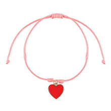 Load image into Gallery viewer, Besties Heart Charm Valentine&#39;s Day Friendship Bracelets
