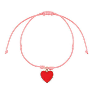 Besties Heart Charm Valentine's Day Friendship Bracelets