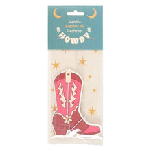 Load image into Gallery viewer, Cowboy Boot Vanilla Scented Air Freshener