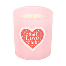 Load image into Gallery viewer, Self Love Club Coconut Valentine's Day Candle