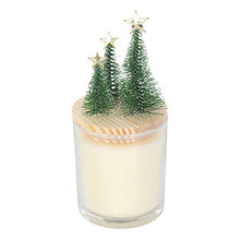 Load image into Gallery viewer, Merry and Bright Cinnamon &amp; Spice Christmas Candle with Tree
