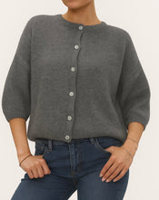 Load image into Gallery viewer, Short Sleeve Mohair Cardigan