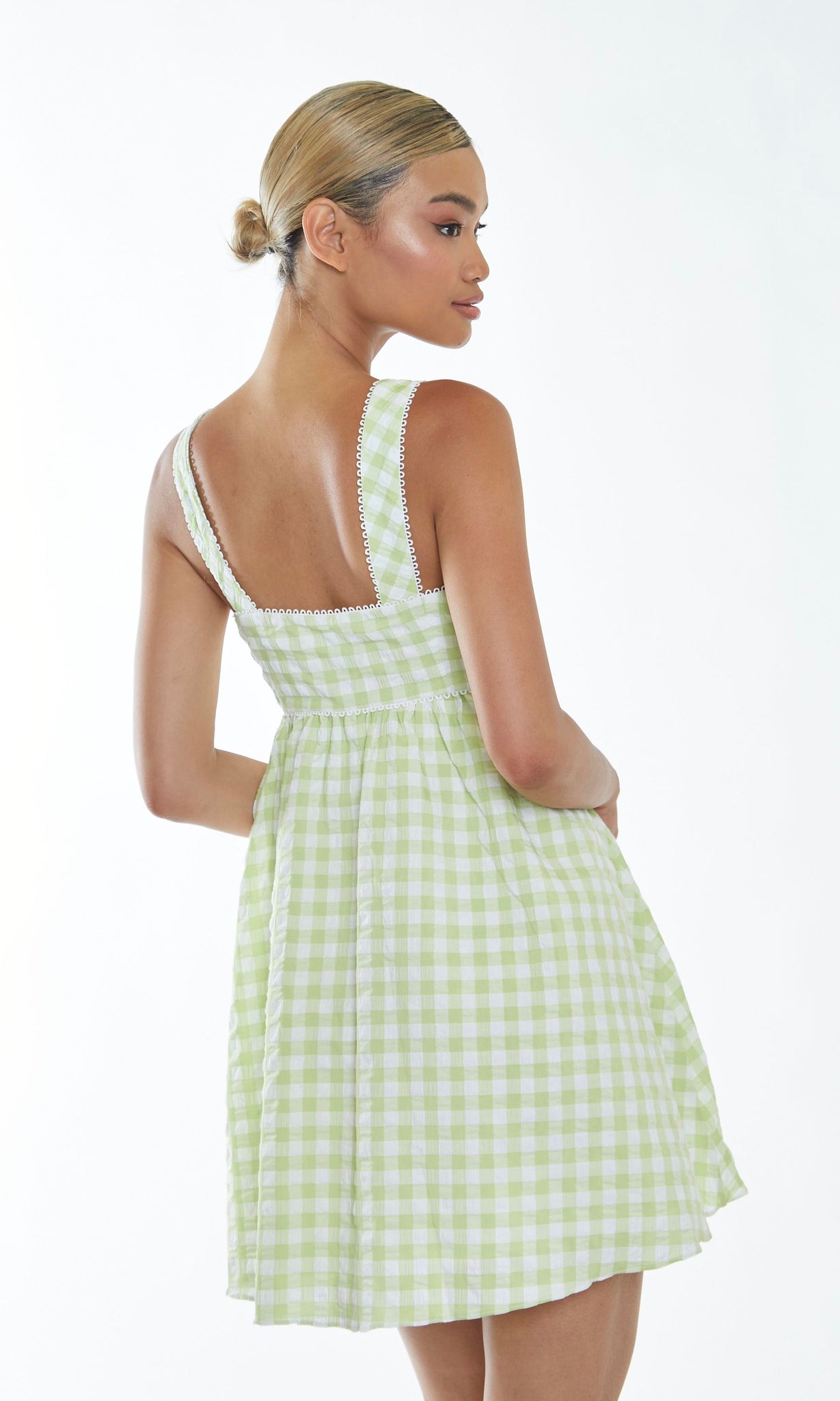 Glamorous gingham on sale dress