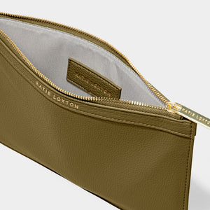 Cleo Pouch in Khaki