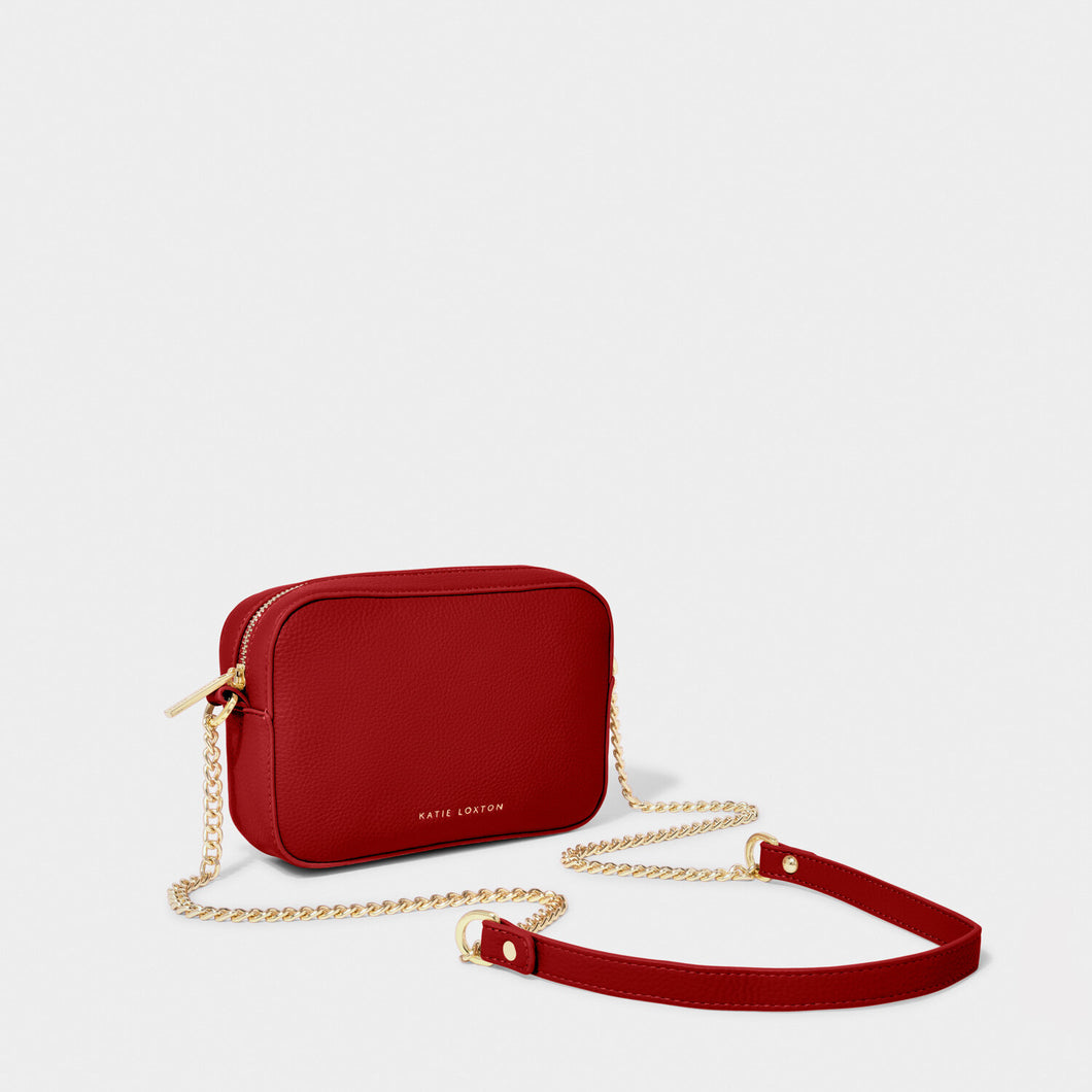 Red Millie Mini Crossbody Bag