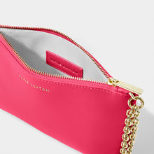 Load image into Gallery viewer, Pink Astrid Chain Clutch