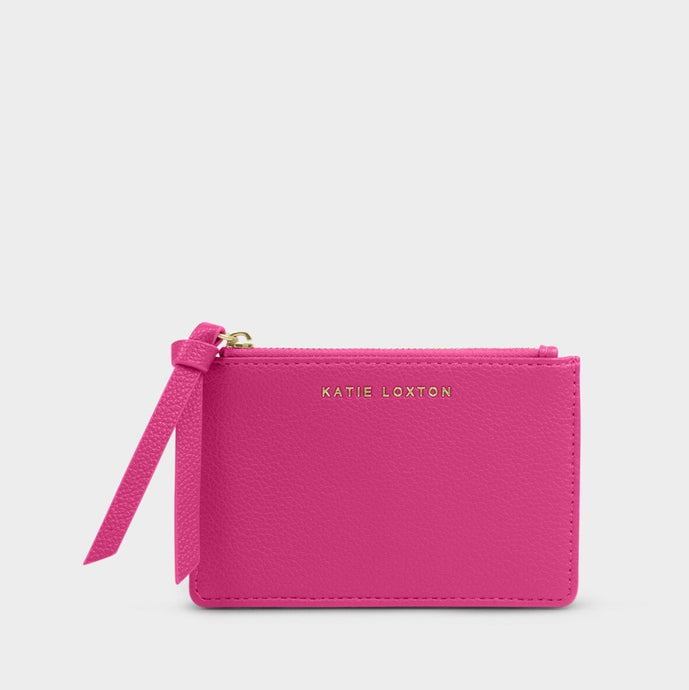 Fuchsia Hallie Coin & Card Holder