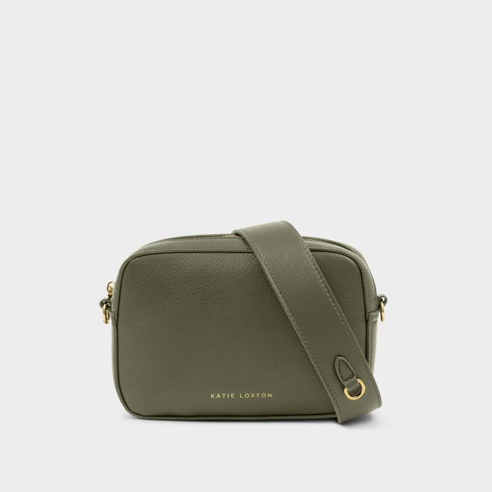Khaki Avery Small Crossbody Bag