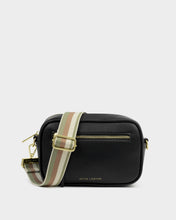 Load image into Gallery viewer, Quad Stripe Canvas Bag Strap in Sage Green