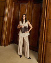 Load image into Gallery viewer, Chocolate Nova Hand Woven Top Handle Bag