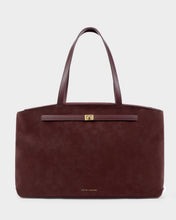 Load image into Gallery viewer, Cherry Orin Suedette Tote Bag