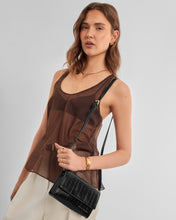 Load image into Gallery viewer, Black Lou Crossbody Bag