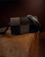 Load image into Gallery viewer, Chocolate Taya Suedette Crossbody Bag