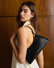 Load image into Gallery viewer, Black Miley Small Shoulder Bag