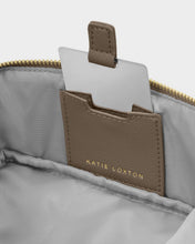 Load image into Gallery viewer, Mink Fold-Out Mirror Makeup Bag