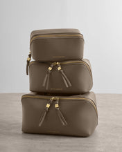 Load image into Gallery viewer, Mink Soho Large Makeup &amp; Wash Bag