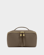 Load image into Gallery viewer, Mink Soho Medium Makeup &amp; Wash Bag
