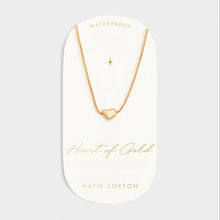 Load image into Gallery viewer, &#39;Heart Of Gold&#39; Charm Necklace in Gold