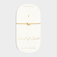 Load image into Gallery viewer, &#39;Heart Of Gold&#39; Charm Bracelet