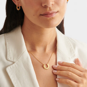 'You Shine' Waterproof Gold Charm Necklace