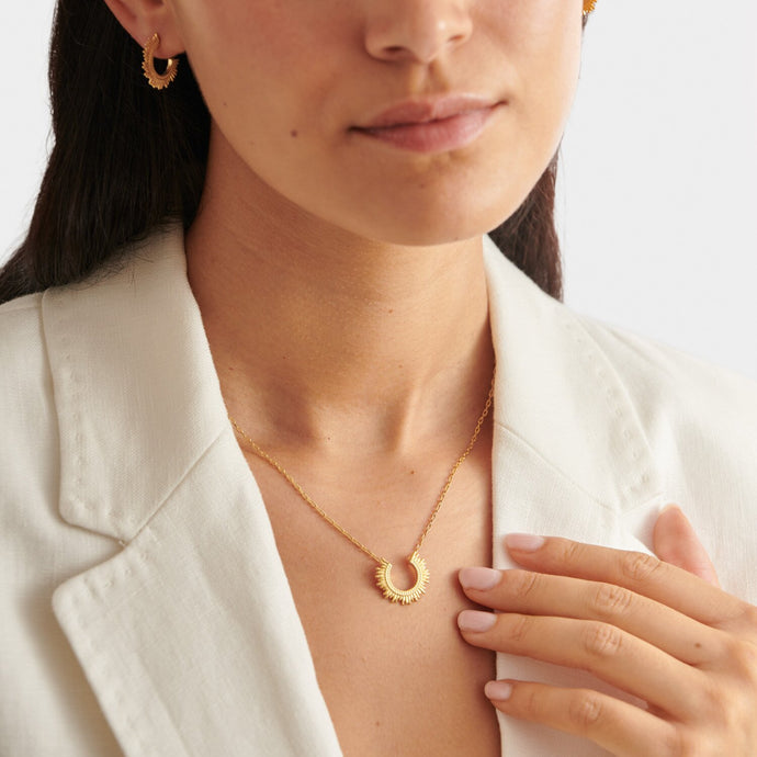 'You Shine' Waterproof Gold Charm Necklace