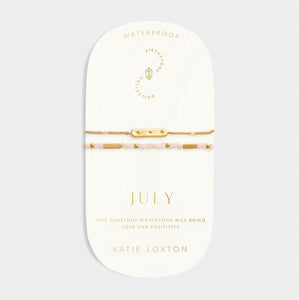 Birthstone Bracelet 'July'